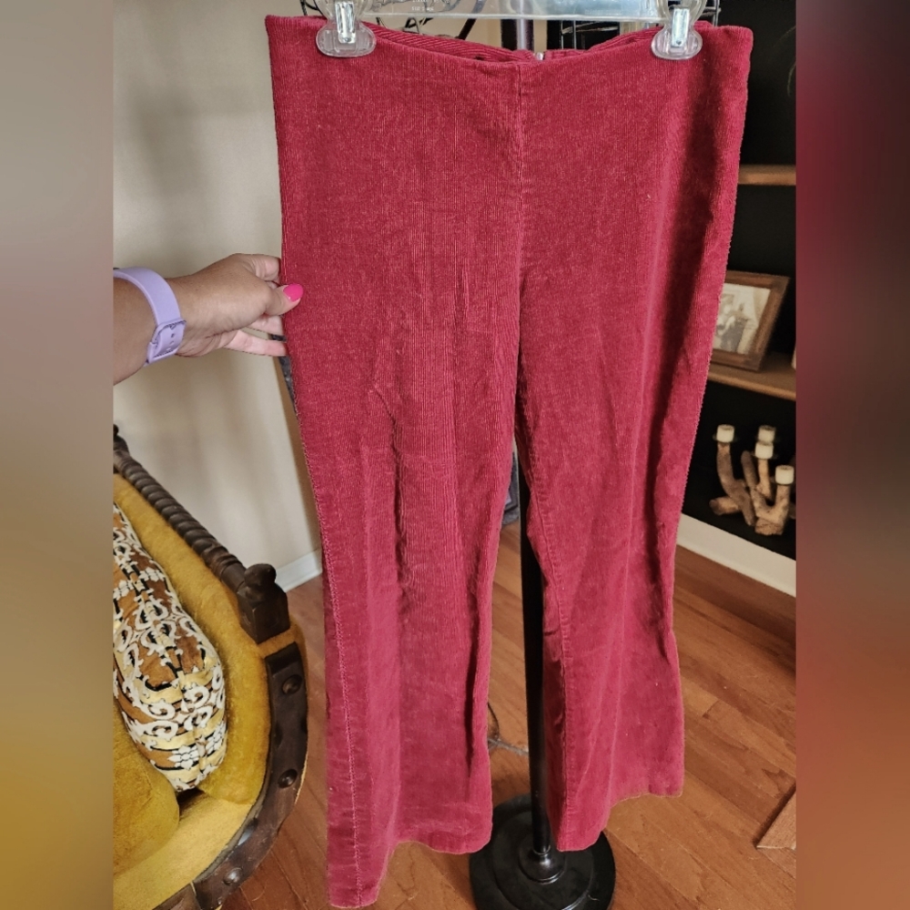 Propose Dark Red Corduroy pants szM